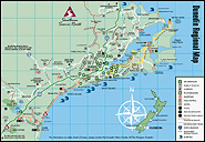 Dunedin Regional Map