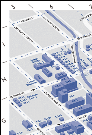 Otago University Map Part A1