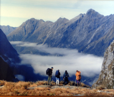 View from McKinnon Pass Milford Track