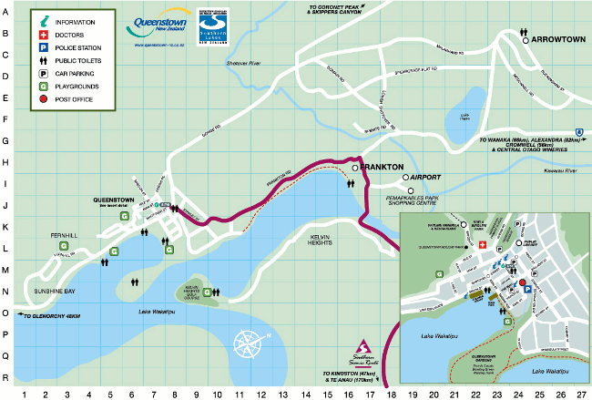 Te Anau Map - Part A