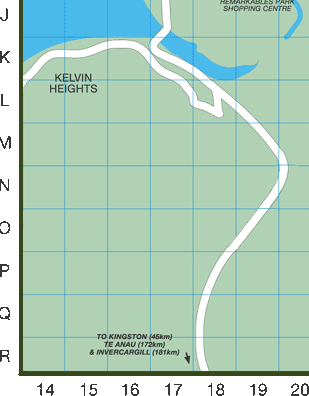 Queenstown Area Map 2 - Part C